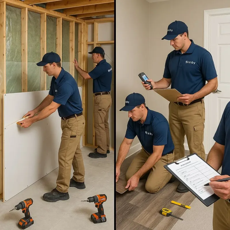 Repairs and Reconstruction process in Kendall Park, NJ