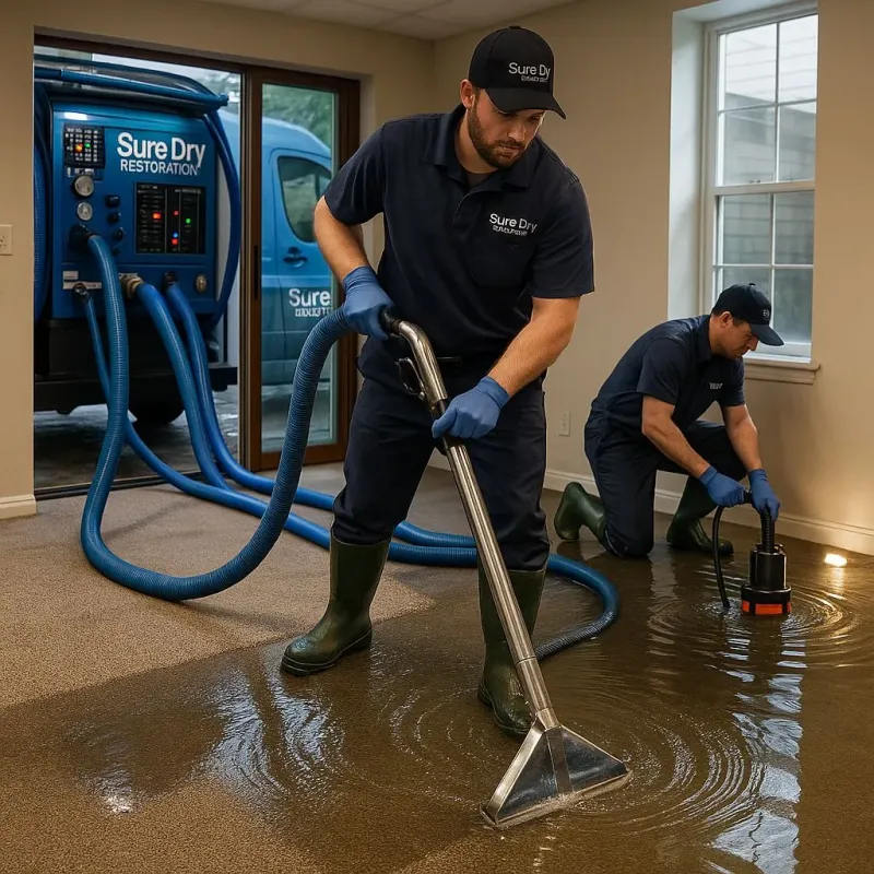 Water Extraction and Removal process in Kendall Park, NJ